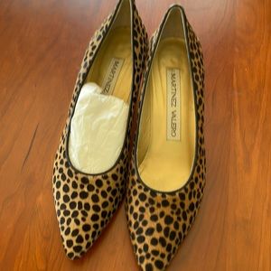Martinez Valero Leopard print shoes size 9